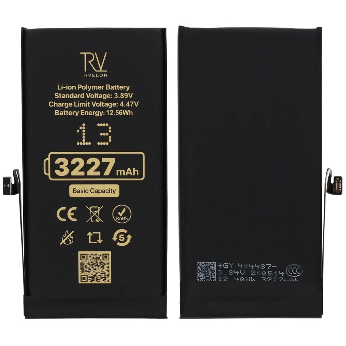 Rvelon Premium-batteri til iPhone 13 – 3227mAh