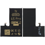 Rvelon Premium Batteri for iPhone 15 Pro – 3274mAh