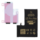 Rvelon Premium Batteri for iPhone 15 Pro Max – 4422mAh