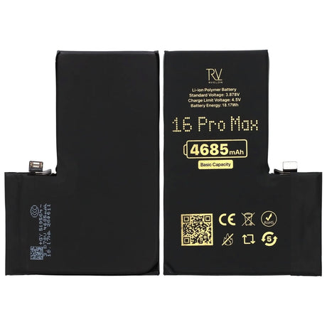Rvelon Premium Batteri for iPhone 16 Pro Max – 4685 mAh