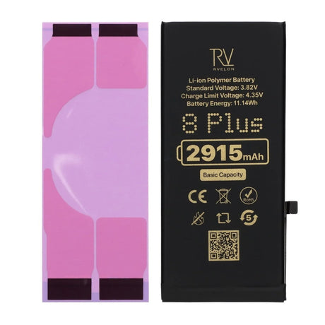 Rvelon Premium Batteri for iPhone 8 Plus – 2915mAh