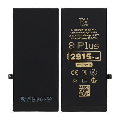 Rvelon Premium Batteri for iPhone 8 Plus – 2915mAh