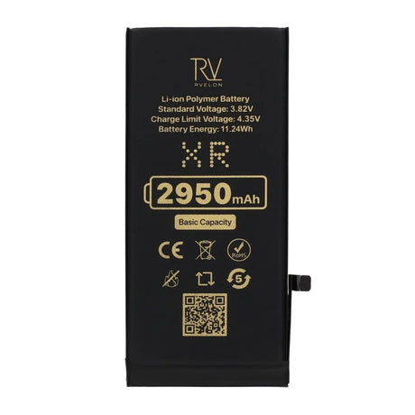 Rvelon Premium Batteri for iPhone XR – 2950mAh