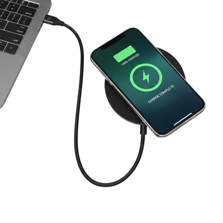 Rvelon Trådløs MagSafe Lader med stativ Qi2 15W USB-C Svart