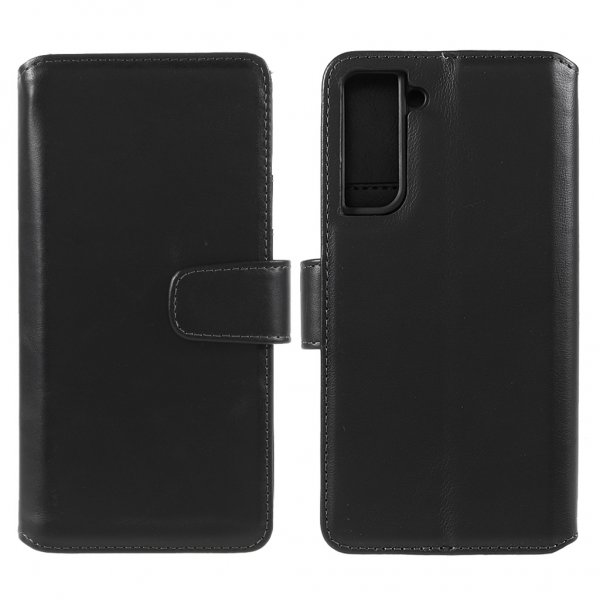 Nordic Covers Samsung Galaxy S22 Etui Essential Leather Raven Black