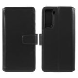Nordic Covers Samsung Galaxy S22 Etui Essential Leather Raven Black