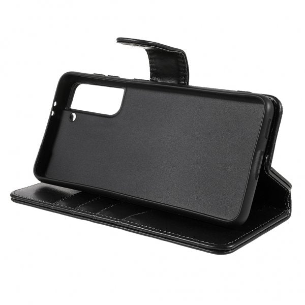 Nordic Covers Samsung Galaxy S22 Etui Essential Leather Raven Black
