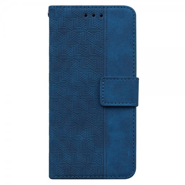 Samsung Galaxy A03 Etui Mønster Blå