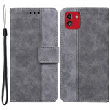 Samsung Galaxy A03 Etui Mønster Grå