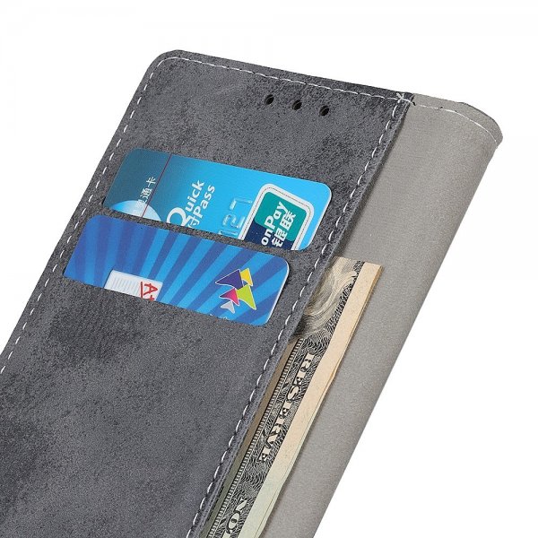 Samsung Galaxy A03 Etui Vintage Grå