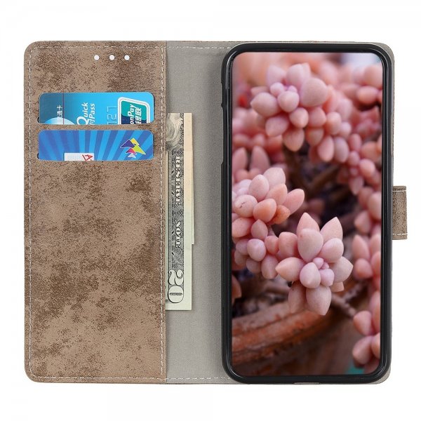 Samsung Galaxy A03 Etui Vintage Khaki