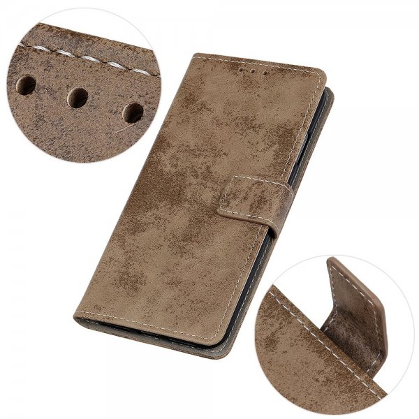 Samsung Galaxy A03 Etui Vintage Khaki