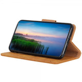 Samsung Galaxy A03 Etui Vintage Lysebrun