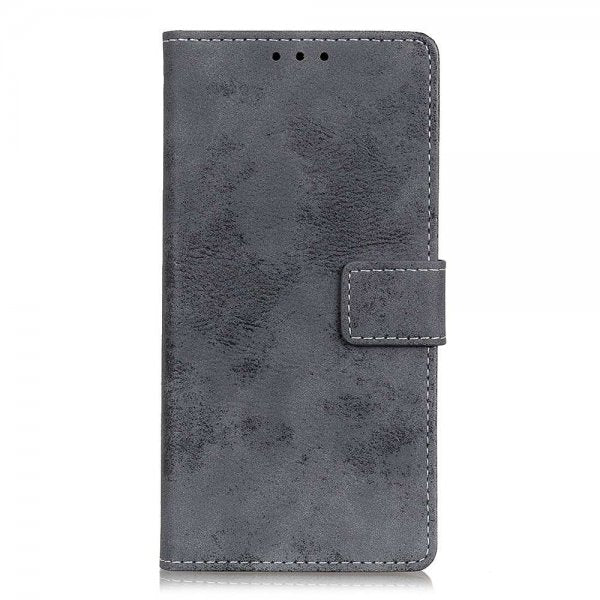 Samsung Galaxy A03s Etui Vintage Grå