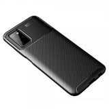 Samsung Galaxy A03s Deksel Karbonfibertekstur Svart
