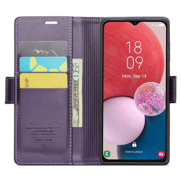 CaseMe Samsung Galaxy A04s/Galaxy A13 Etui 023 Series Lilla