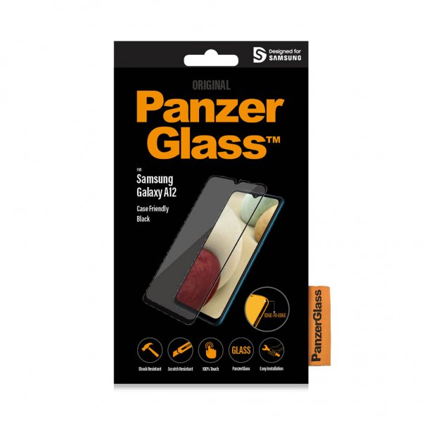 PanzerGlass Samsung Galaxy A12 Skjermbeskytter Case Friendly