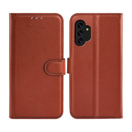 Samsung Galaxy A13 4G Etui med Stativ Brun