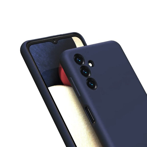 Rvelon Samsung Galaxy A13 4G Deksel Silikon Blå