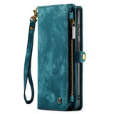 CaseMe Samsung Galaxy A14 Etui 008 Series Avtakbart Deksel Petrol
