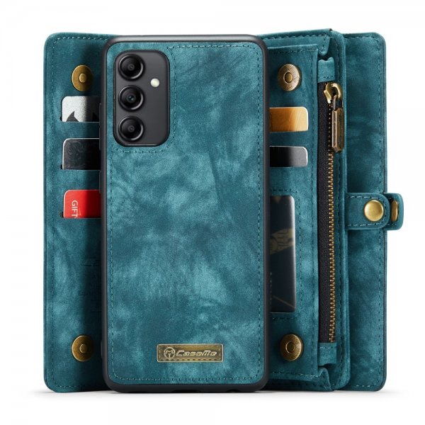 CaseMe Samsung Galaxy A14 Etui 008 Series Avtakbart Deksel Petrol