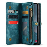CaseMe Samsung Galaxy A14 Etui 008 Series Avtakbart Deksel Petrol