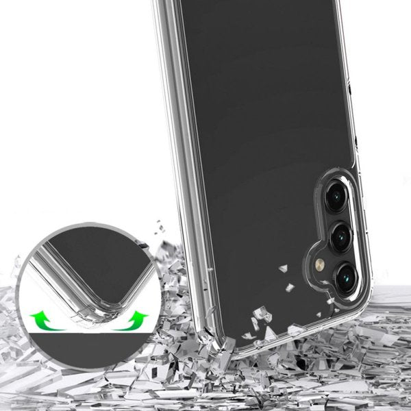Rvelon Samsung Galaxy A14 Deksel Støtsikker Transparent