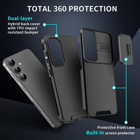 Samsung Galaxy A14 Deksel Camera Slide Svart