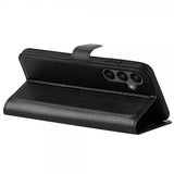 Samsung Galaxy A15 Etui Litchi Svart