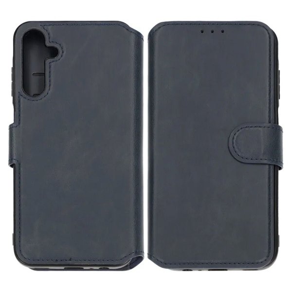 Rvelon Samsung Galaxy A15 Etui 4 Kortlomme Blå
