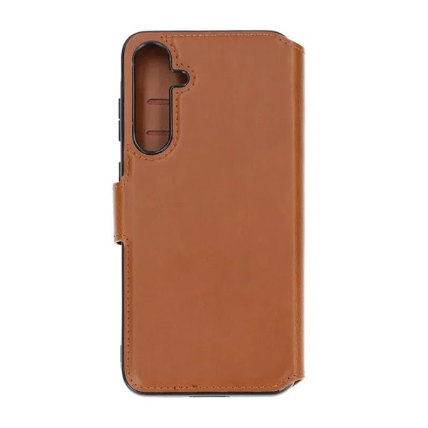 Rvelon Samsung Galaxy A15 Etui 4 Kortlomme Brun