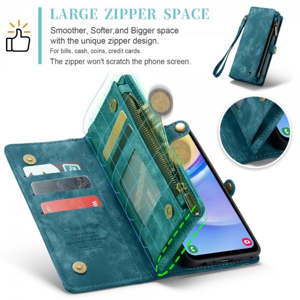 CaseMe Samsung Galaxy A16 Etui 008 Series Avtakbart Deksel Blå