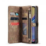 CaseMe Samsung Galaxy A16 Etui 008 Series Avtakbart Deksel Brun