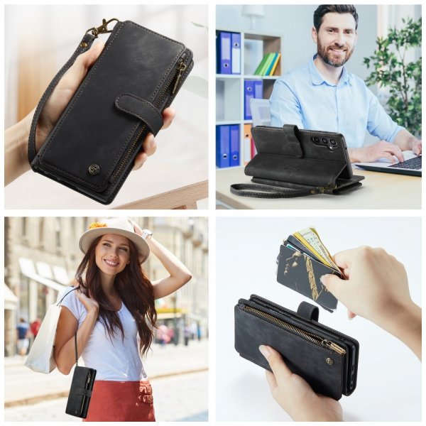 CaseMe Samsung Galaxy A16 Etui C30 Series Svart