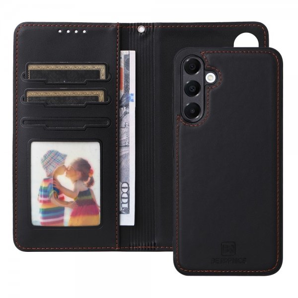 Betopnice Samsung Galaxy A16 Etui Avtagbart Deksel 005 Svart