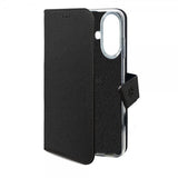 Celly Samsung Galaxy A16 Etui Wally Wallet Case Svart