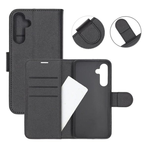 Samsung Galaxy A16 Etui med Stativ Svart