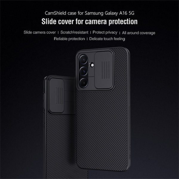 Nillkin Samsung Galaxy A16 Deksel CamShield Svart