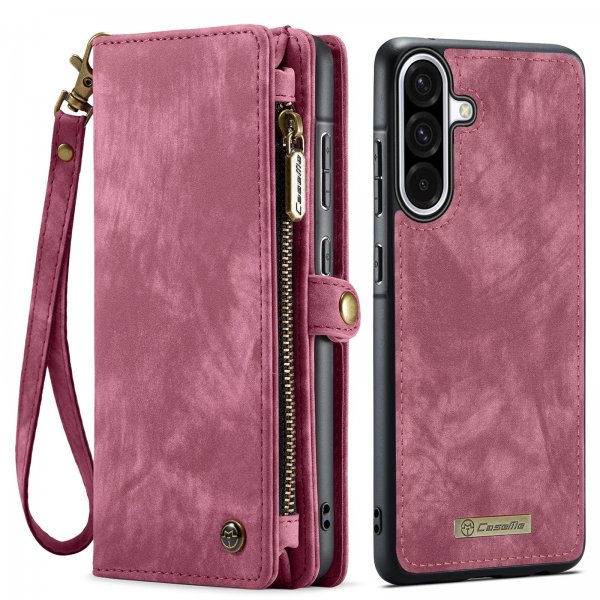 CaseMe Samsung Galaxy A17 Etui 008 Series Avtakbart Deksel Rød