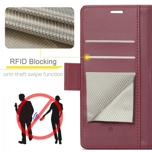 CaseMe Samsung Galaxy A17 Etui 023 Series Rød