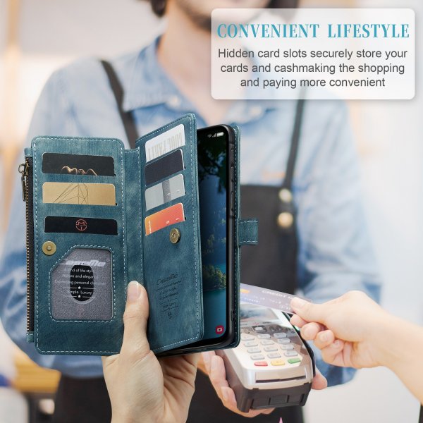 CaseMe Samsung Galaxy A17 Etui C30 Series Blå