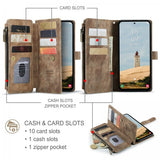 CaseMe Samsung Galaxy A17 Etui C30 Series Brun