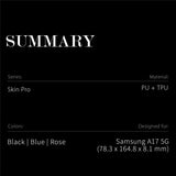 Dux Ducis Samsung Galaxy A17 Etui Skin Pro Series Svart