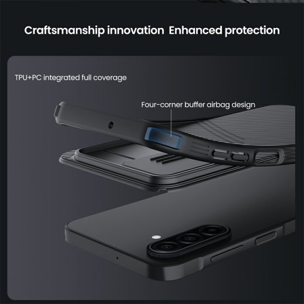 Nillkin Samsung Galaxy A17 Deksel CamShield Pro Svart