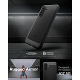 Spigen Samsung Galaxy A17 Deksel Rugged Armor Matte Black