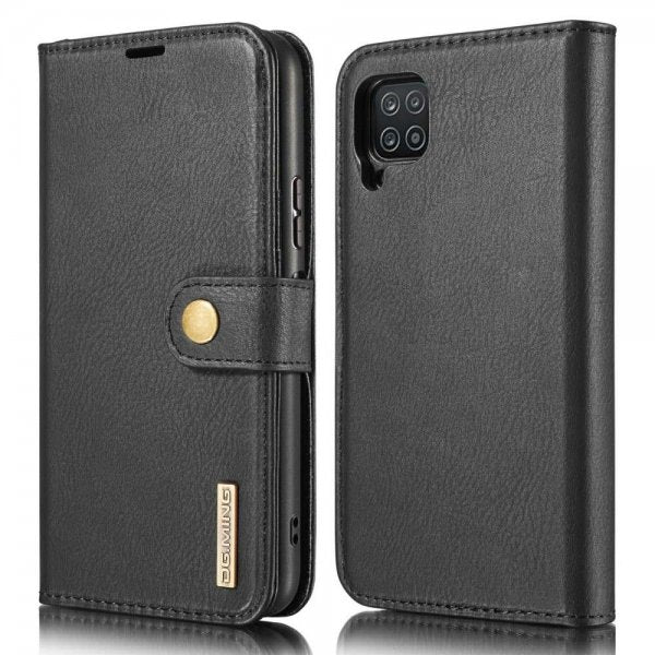 Dg.Ming Samsung Galaxy A22 4G Etui Avtagbart Deksel Svart
