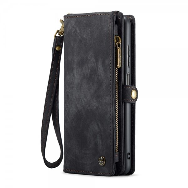 CaseMe Samsung Galaxy A25 Etui 008 Series Avtakbart Deksel Svart