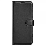 Samsung Galaxy A25 Etui Litchi Svart
