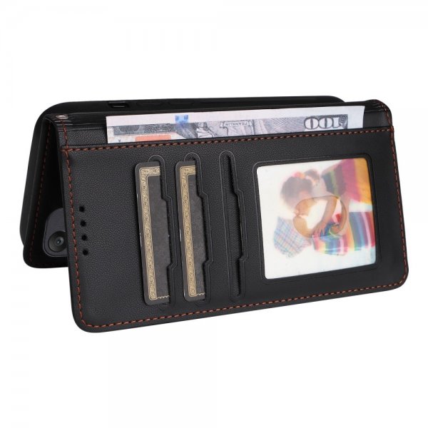 Betopnice Samsung Galaxy A25 Etui Avtagbart Deksel 005 Svart