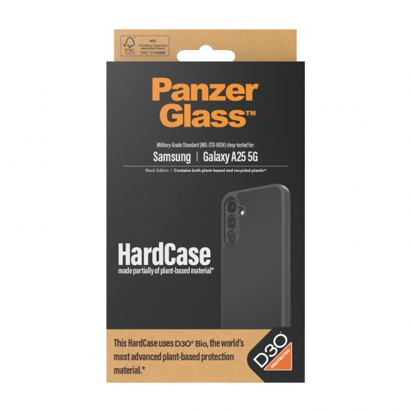 PanzerGlass Samsung Galaxy A25 Deksel HardCase D3O Svart